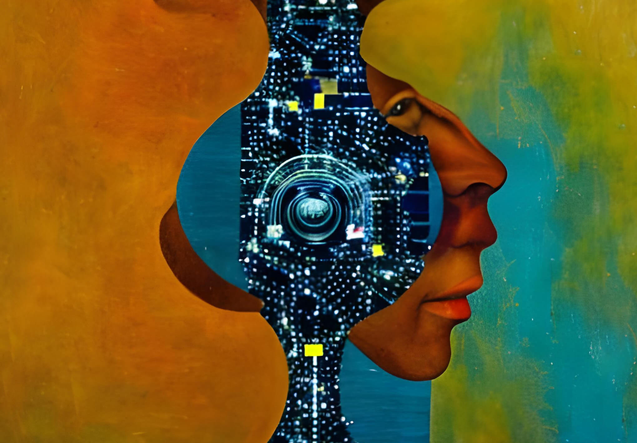 Pour illustrer ce texte, nous avons demandé à une intelligence artificielle (mage.space) de nous offrir un autoportrait.